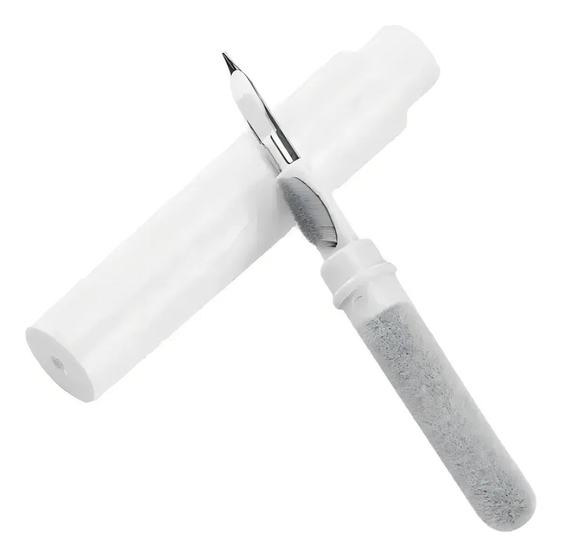 Herramienta Limpiadora 3 En 1 Para Audífonos Y Caja De Carga Color Blanco