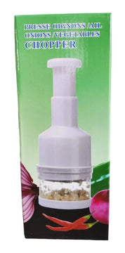 Prensadora Picadora Manual Cortadora Frutas Verduras Cocina Diseño