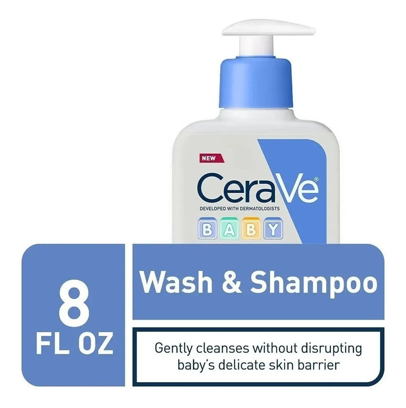 Cerave Baby Wash And Shampoo