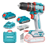 Taladro Percutor 1/2 Inalambrico Total 66nm +50 Acc Brushles Color Turquesa Frecuencia 50 Hz/60 Hz