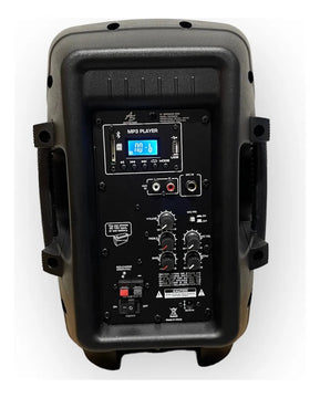 Cabina De Sonido Recargable American Sound 8 Pulgadas Blueto Negro