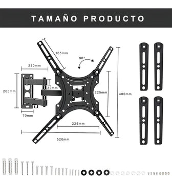 Soporte Base Brazo Para Pantalla Tv Monitor 32-55 Pulgadas