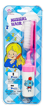Cepillo Y Peine Para Bebe Music Color Rosa