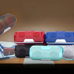 Parlante Bluetooth Portatil Radio Usb Sd Altavoz Recargable Color Negro