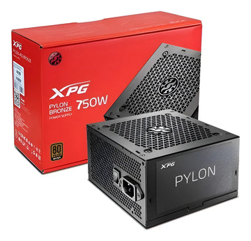 Fuente De Poder Xpg Pylon 750w Certificación 80+ Bronze Negro
