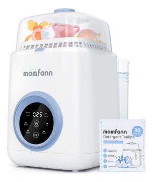 Momfann Lavadora De Biberones 4 En 1 Con 2 Tiempos De Lavado