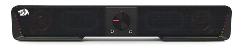 Altavoz Redragon Darknets Gs570 Rgb con barra de sonido, color negro
