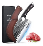 Cuchillos Huusk De Japón, Cuchillo De Chef Serbio Mejorado F