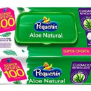 Toallitas Humedas Pequeñin 100 Unidades Aloe
