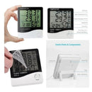 Reloj Termohigrometro Digital Sonda Temperatura Humedad Htc2