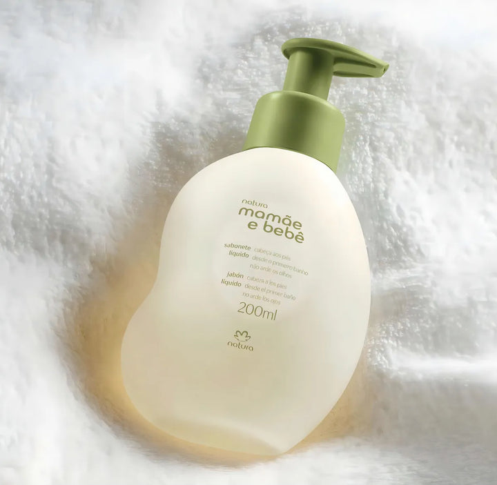 Natura Jabón Líquido De La Cabeza A Los Pies Mamá Y Bebé 200ml