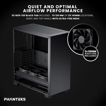 Xt Pro Silent Chasis Para Juegos De Torre Media 3