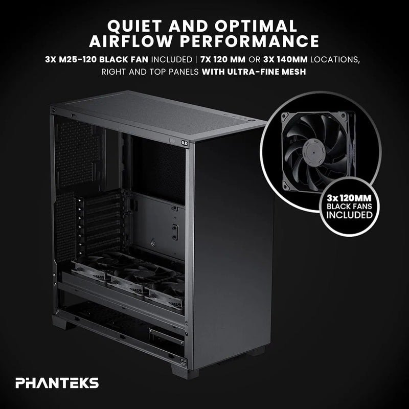 Xt Pro Silent Chasis Para Juegos De Torre Media 3