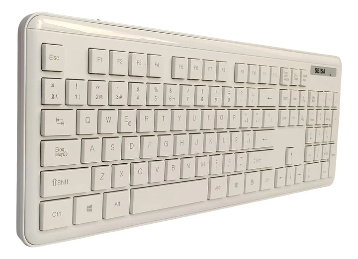 Combo Teclado Y Mouse Inalambrico 2.4g Windows Mac Seisa