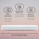 Coop Home Goods: Almohada Corporal Adaptable Para Embarazo.