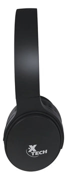 Audífonos Bluetooth 5.0 Xtech Xth-613, Micrófono / Micro Sd Color Negro