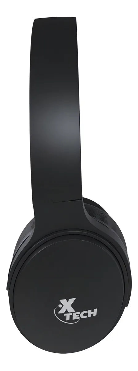 Audífonos Bluetooth 5.0 Xtech Xth-613, Micrófono / Micro Sd Color Negro