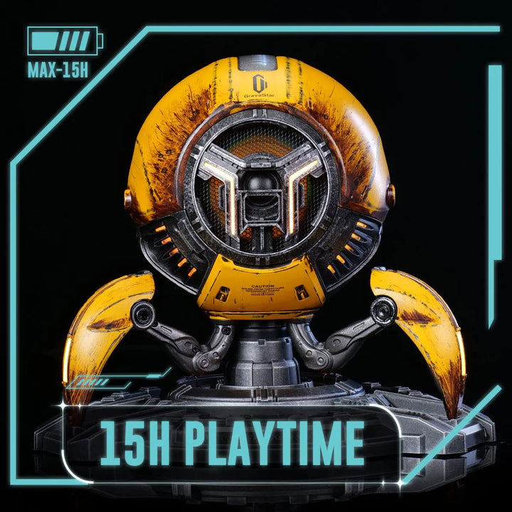 Gravastar Altavoces Bluetooth Mars Pro: Sonido Potente Y Luc