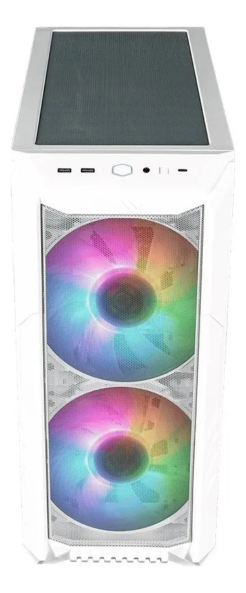 Caja E-atx Cooler Master Haf 500 Argb (blanco