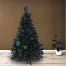 Arbol De Navidad Frondoso De Lujo 210cm Tupido 1110 Ramas Verde