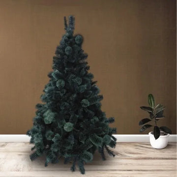 Arbol De Navidad Frondoso De Lujo 210cm Tupido 1110 Ramas Verde