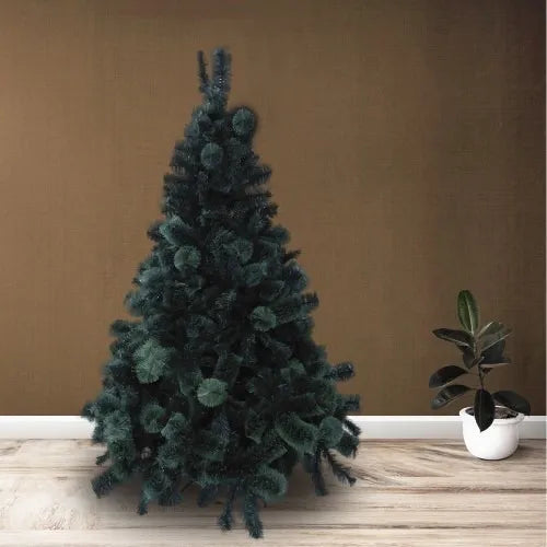 Arbol De Navidad Frondoso De Lujo 210cm Tupido 1110 Ramas Verde