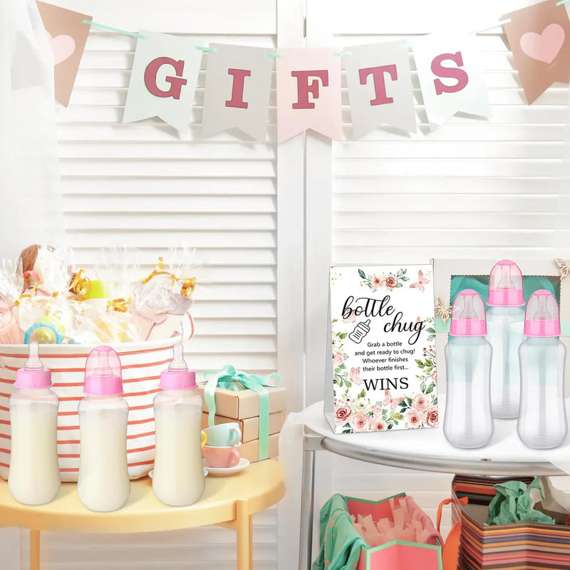 Trelaco Cool Baby Shower Juegos De 12 Biberones Con 1