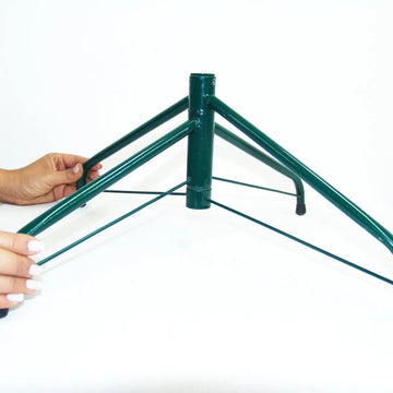 Pino Noruega Árbol De Navidad 2.25m 592 Puntas Frondoso Verde Claro