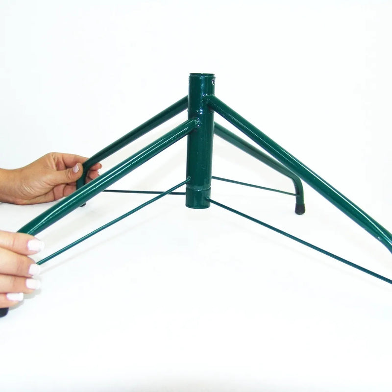 Pino Noruega Árbol De Navidad 2.25m 592 Puntas Frondoso Verde Claro