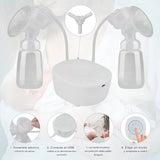 Extractor De Leche Electrico Doble De Leche Saca Leche 371