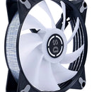 Ventiladores Ds Led Rgb 6 Unidades 4.724 Negros.