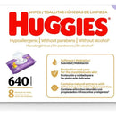 Huggies Toallitas Húmedas Ultraconfort Para Bebé 8 Paquetes