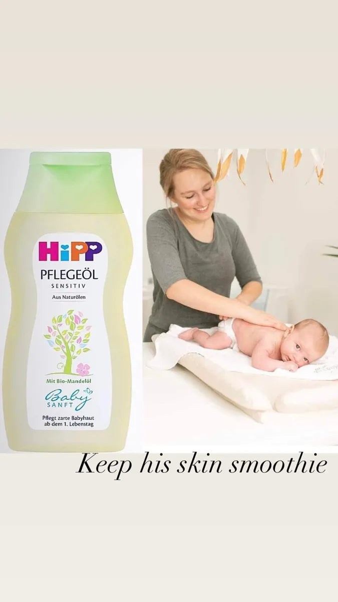 Hipp Baby Aceite Corporal Con Aceite De Almendras Ecológic.