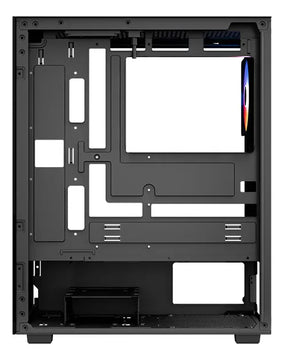 Chasis Gabinete Caja Gamer Aerocool Pivot Argb Negro