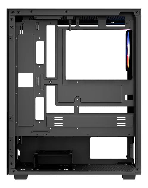 Chasis Gabinete Caja Gamer Aerocool Pivot Argb Negro