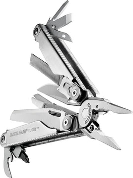 Cuchillo Leatherman Surge de acero inoxidable con clip