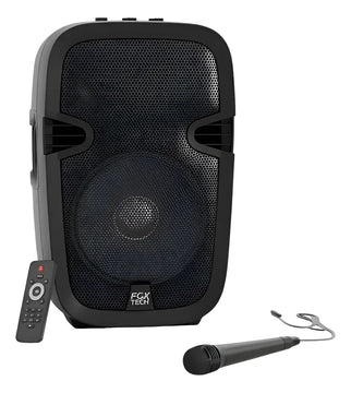 Parlante Musical Portátil Bluetooth Micrófono Luz Led Bafle