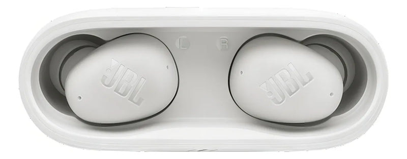 Auriculares Jbl Wave Buds 2 con Cancell Ruido Colors, color blanco