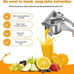 Exprimidor Manual D Jugo D Frutas En Aluminio Alta Resistenc