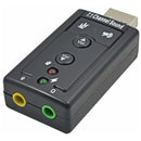 Adaptador Sonido Tarjeta De Audio 7.1 3d Usb Pc Canal Stereo
