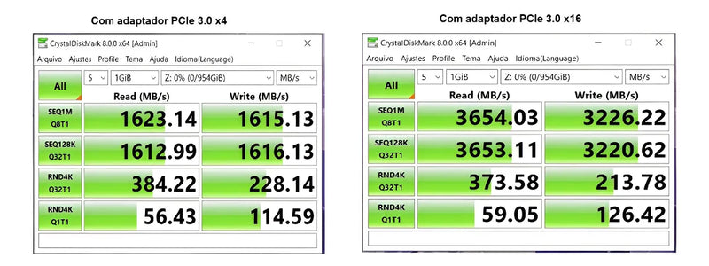 Disco Sólido Ssd Kingspec NX-1TB Nx Series 1tb Pcie 3.0 X4 3400 Mb/s Nvme M.2