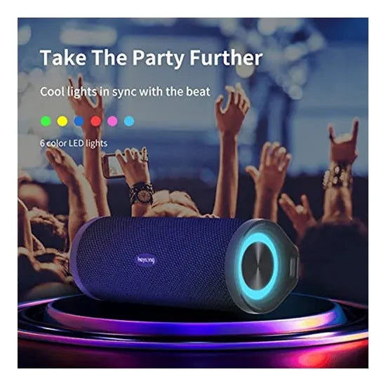 Heysong Altavoz Bluetooth Porttil, Altavoces Inalmbricos I