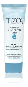 TIZO 3 Protector Solar Facial Mineral con Color SPF 40 Tinted – Acabado Matte para Pieles Grasas y Sensibles, 50gr