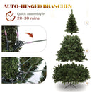Yitahome Arbol De Navidad Artificial Con Bisagras Verde Prei