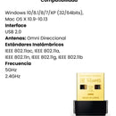 Adaptador De Red Tp-link Wifi Usb Banda Dual Archer T2u Nano Negro