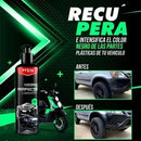 Shampoo Con Cera + Polyllantas + Carnauba + Renovador Negro