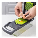 Procesador Picador Cortador Rallador Vegetal Fruta Alimentos Picador Con Recipiente 15 En 1
