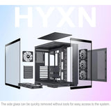 Chasis Atx - Preinstalada Con 7 Ventiladores Pwm Argb Negro