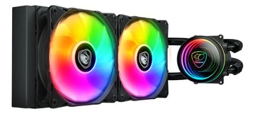 Enfriador de agua Cougar Gaming Poseidon Elite Argb Preto 240 mm