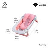 Tina Bañera Plegable Para Bebé Color Rosa Tina Bañera Plegab Tina Bañera Plegable Para Bebé